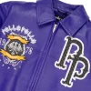 pelle pelle marc buchanan 1978 purple leather jacket