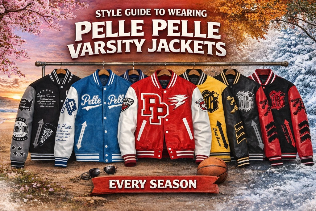 Style Guide to Wear Pelle Pelle Varsity Jackets 1 Style Guide to Wear Pelle Pelle Varsity Jackets